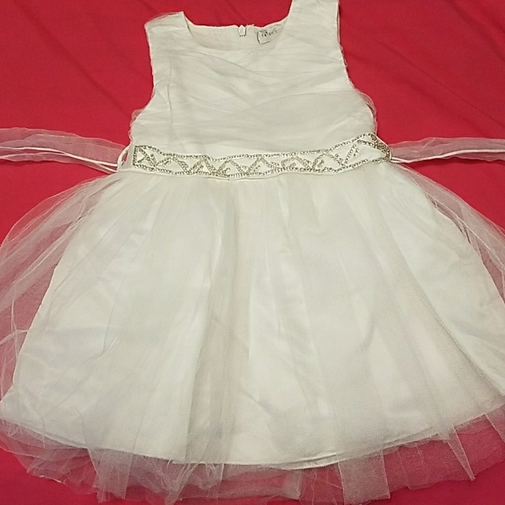 Trish Scully white dress 3t